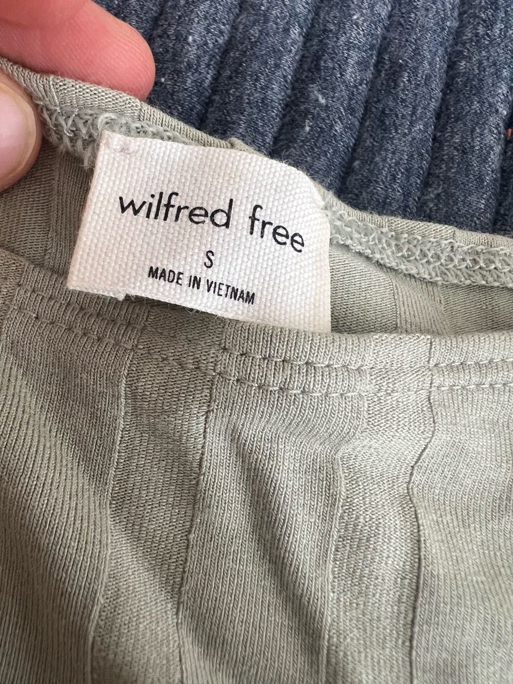 Aritzia Wilfred Free Leo Dress | Sage Green | Size Small - Picture 5 of 7